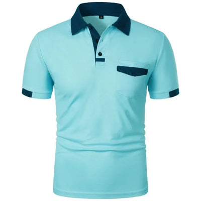 Heren Polo met Zak – Strak & Stijlvol