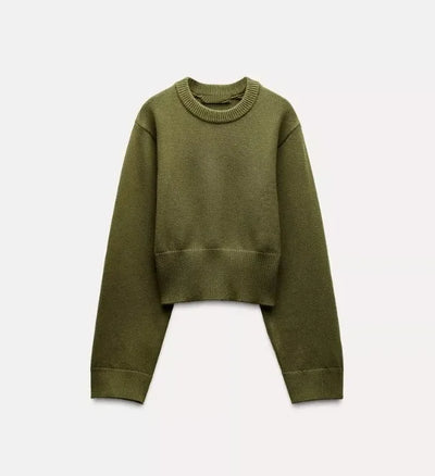Losse Mouwen Gebreide Trui – Moderne Chic