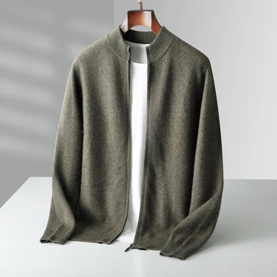 Cardigan met Opstaande Kraag – Strak & Warm