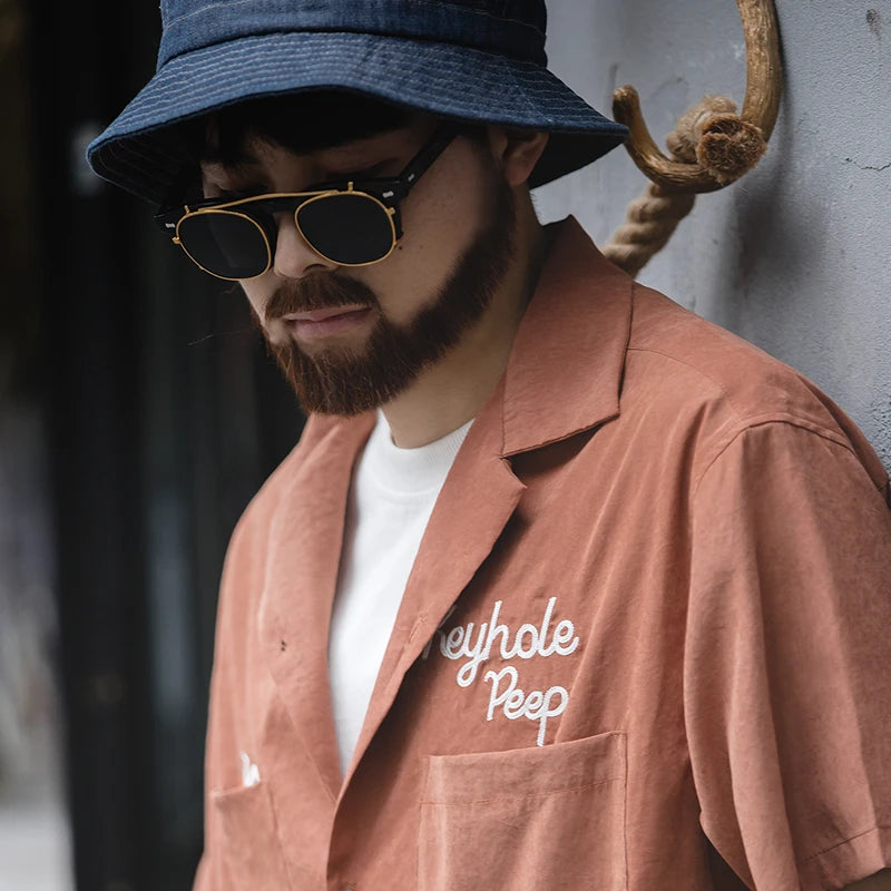 Stijlvol Zomershirt voor Heren – Relaxte Retro Pasvorm