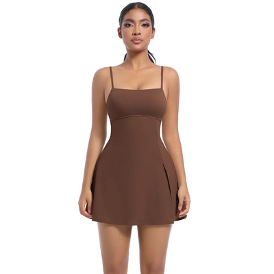 Sportieve Rok-Jumpsuit – Slanke Pasvorm voor Actieve Vrouwen