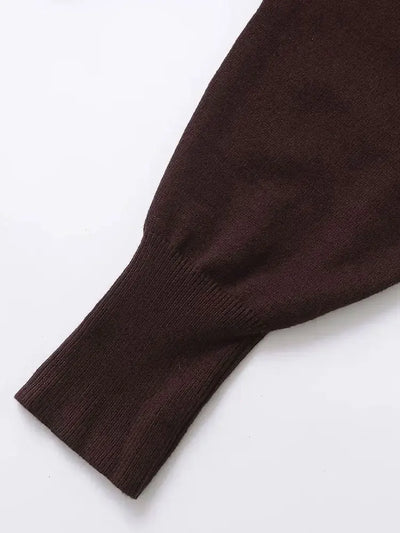 Strakke Gebreide V-Hals Cardigan – Minimalistisch Design, Tijdloze Uitstraling