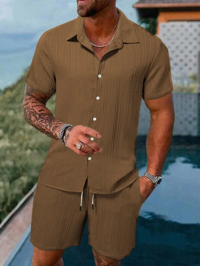 Stijlvolle Zomerset voor Heren – Effen Resortlook