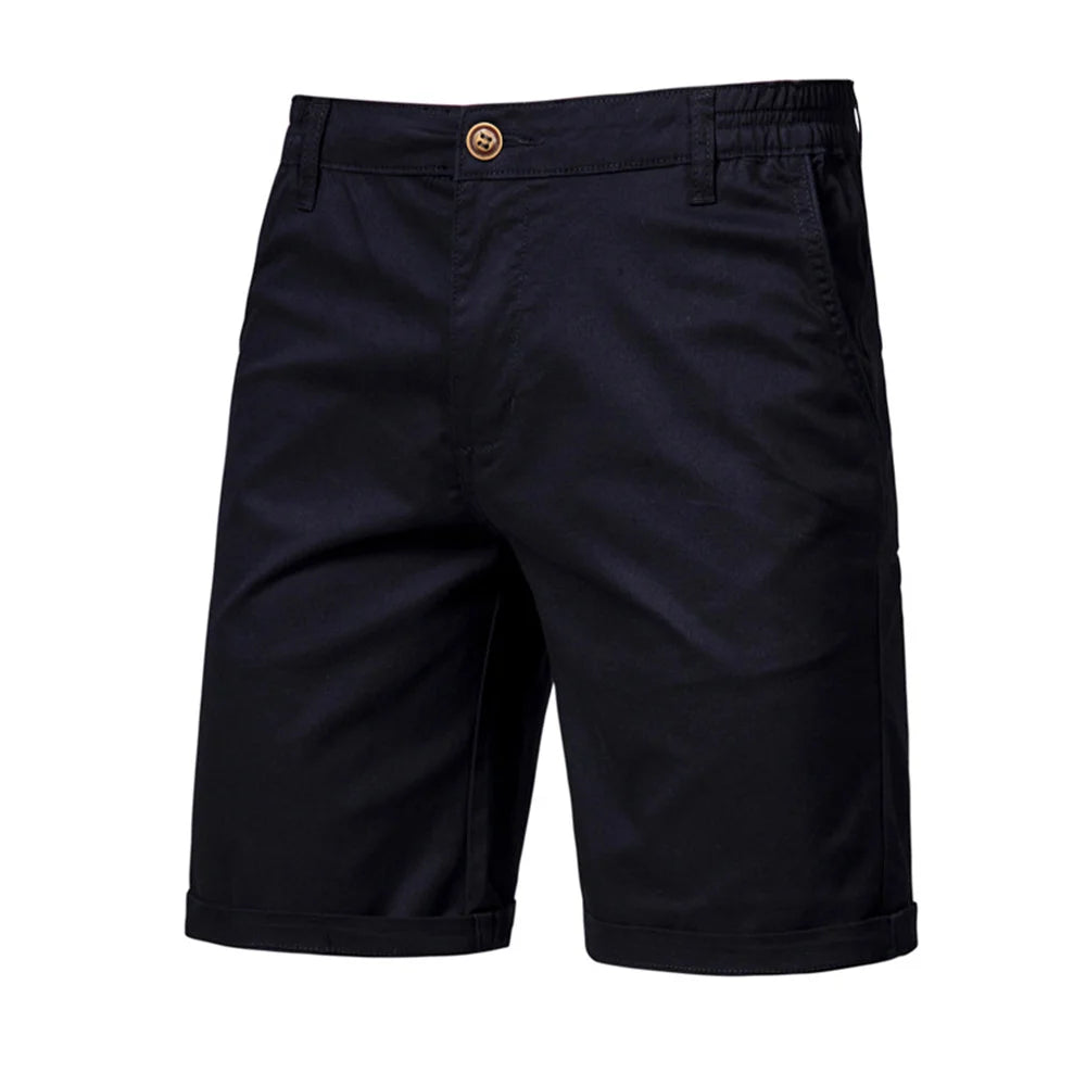 Heren Smart Casual Shorts – Zomerse Elastische Pasvorm