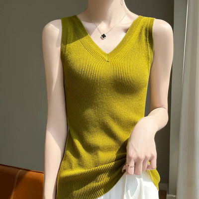 Stijlvolle Knitted Tanktop