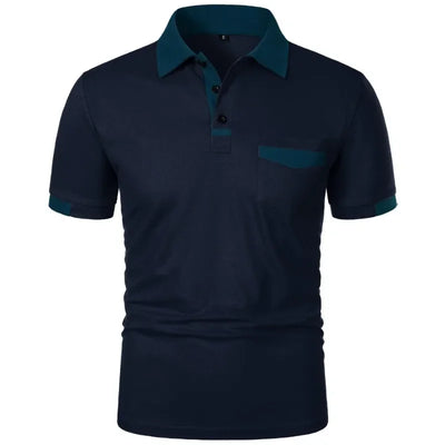 Heren Polo met Zak – Strak & Stijlvol