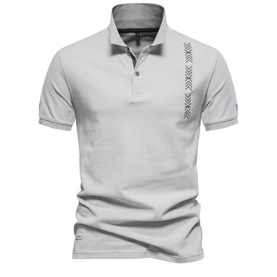 Modern Fit Polo – Korte Mouw met Kenmerkende Stijl