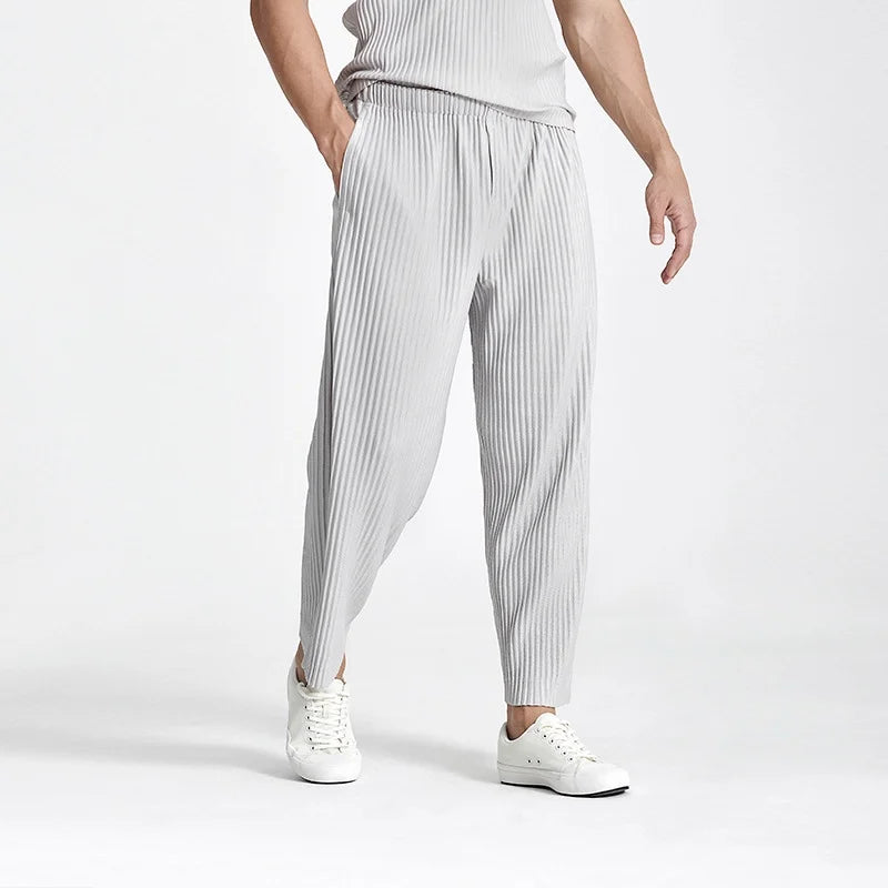 Heren Zomerbroek – Losse Straight Fit Streetwear Broek