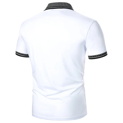 Herenpolo Urban Effen Kleur