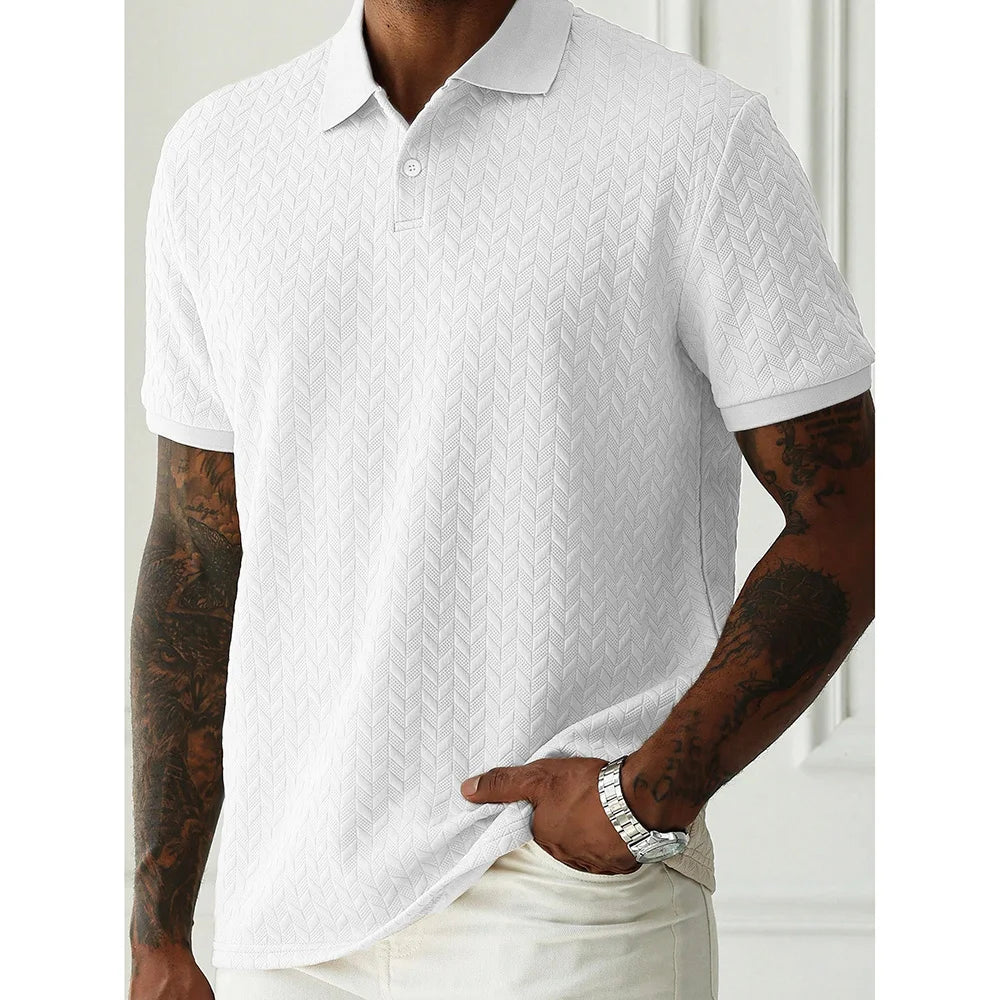 Herenmode Poloshirt – Zwaar & Modern Design