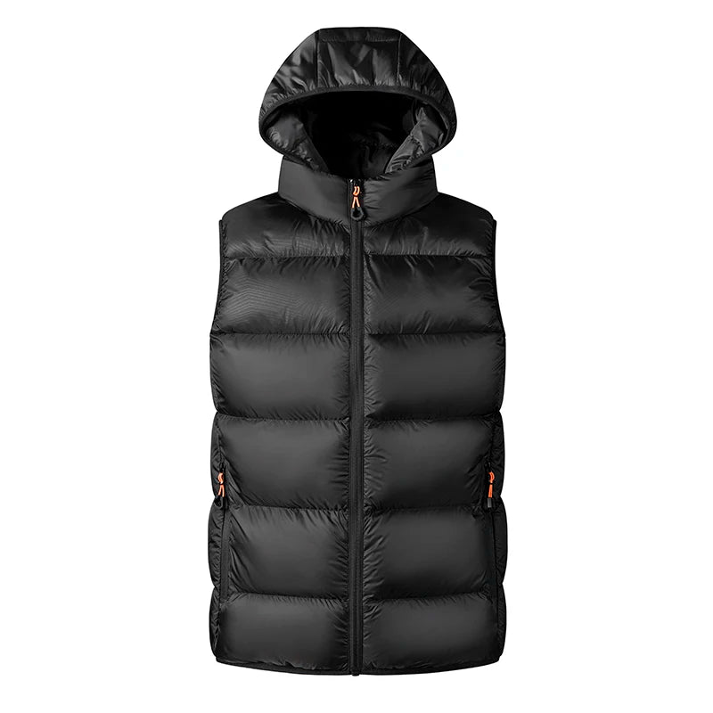 Bodywarmer met Capuchon