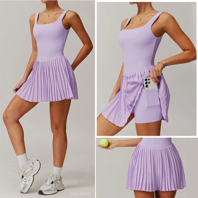 Sporty Workout Dress for Women – Minimalist Power Look