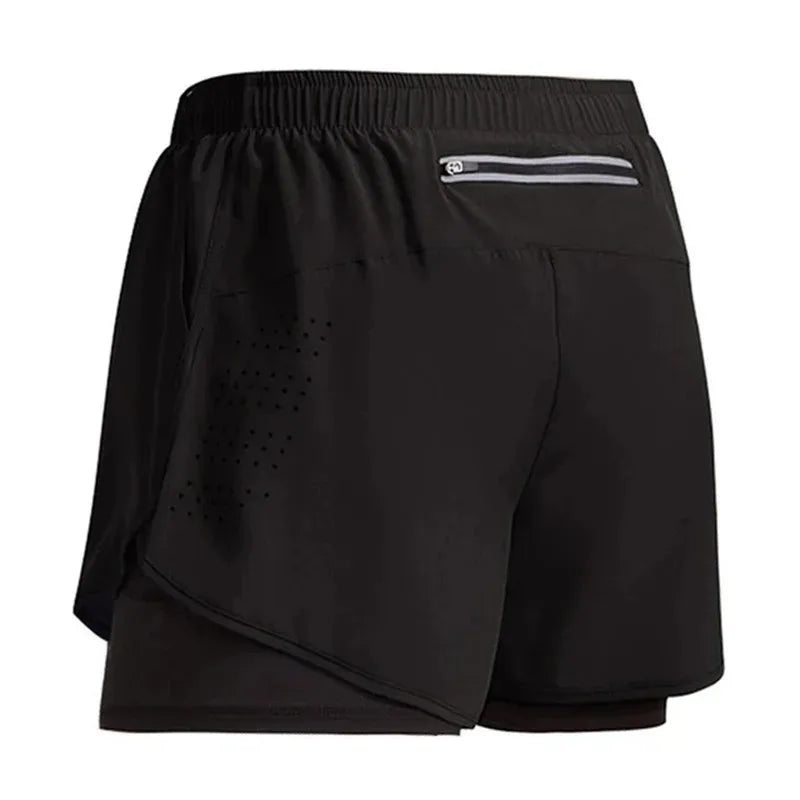 Minimalistische Fitnessshorts Heren