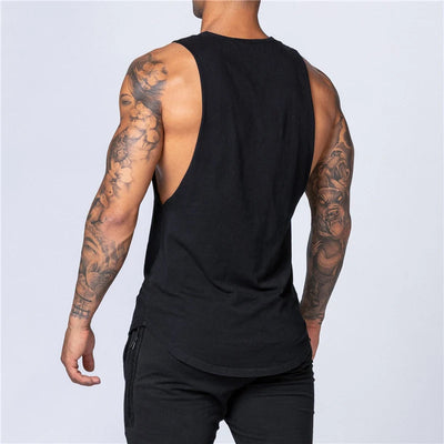 Trendy Spiertank voor Heren – Zomerse Gymlook