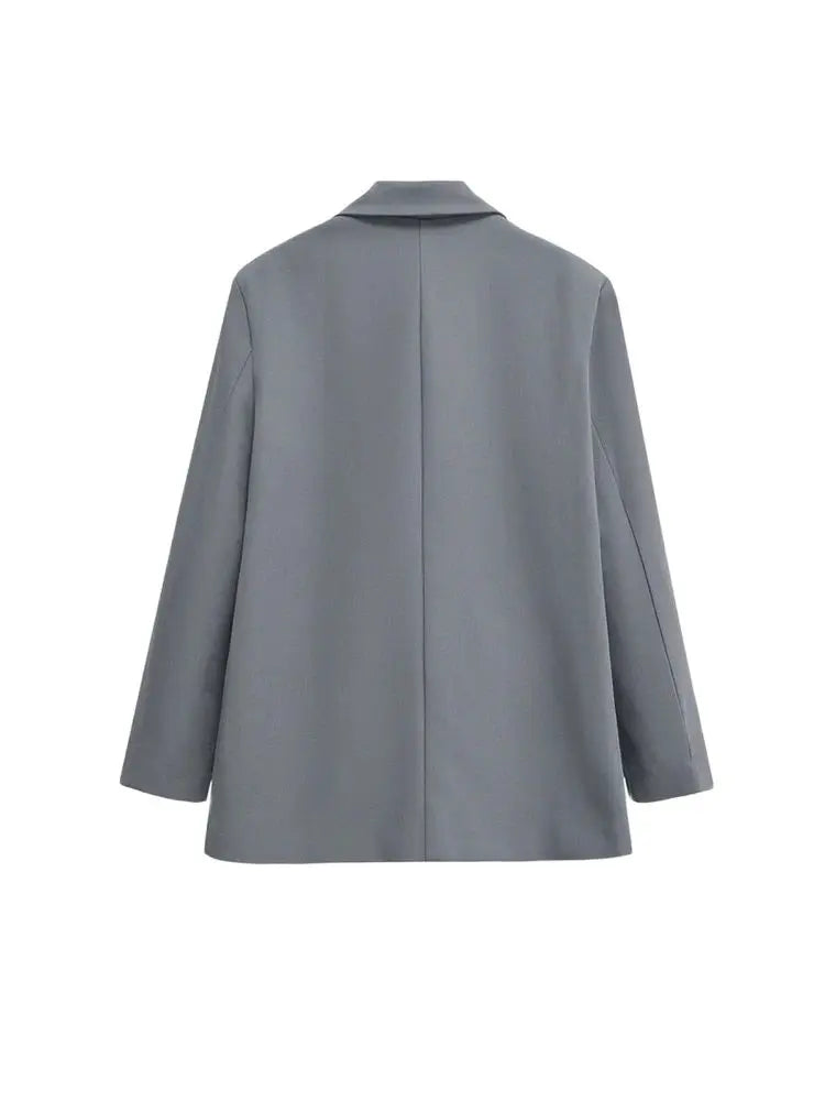 Getailleerde Geplooide Blazer