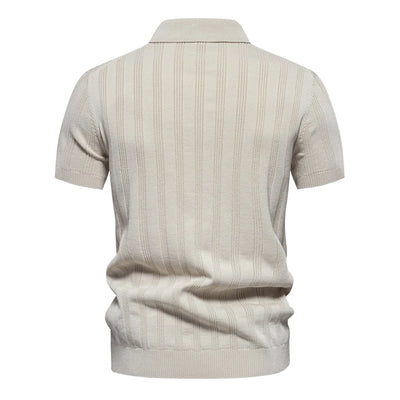 Moderne Geribde Polo – Moeiteloos Coole Look