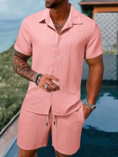 Stijlvolle Zomerset voor Heren – Effen Resortlook