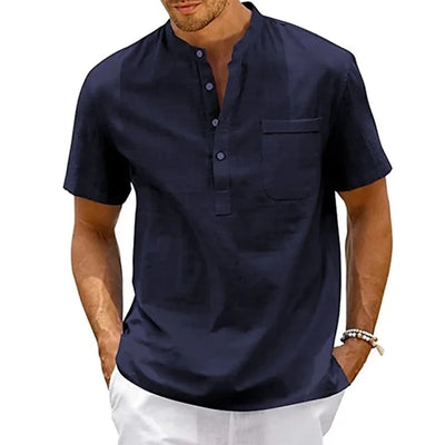 Casual Zomerhemd – Strakke Look, Streetwear Vibe