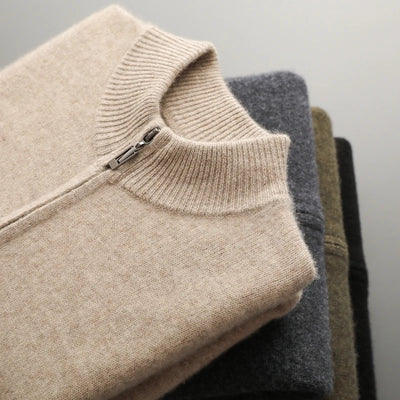 Cardigan met Opstaande Kraag – Strak & Warm