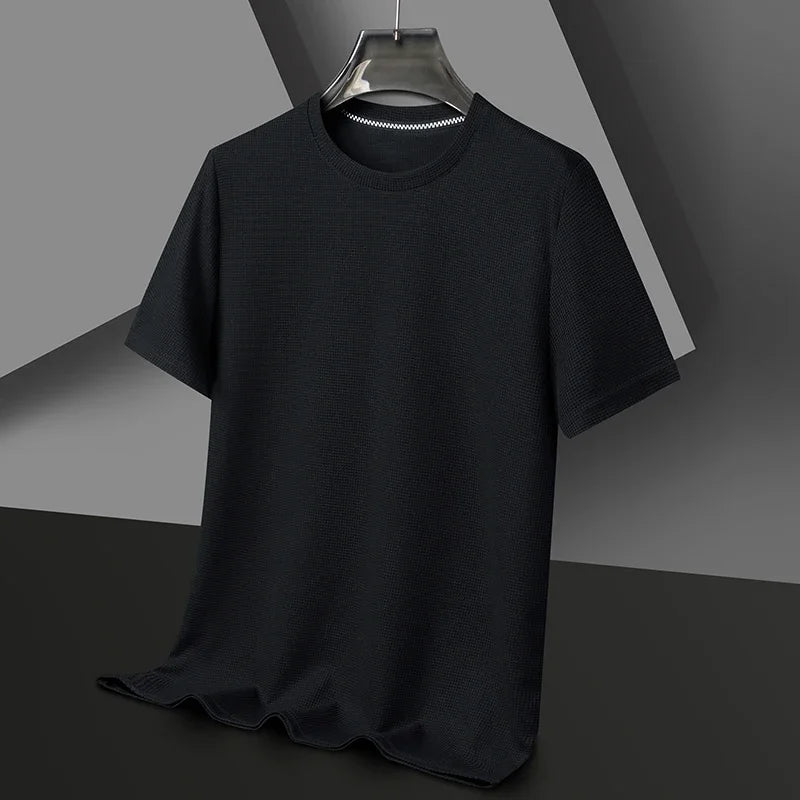 Stijlvol T-Shirt met Ronde Hals – Zomerse Comfort Pasvorm