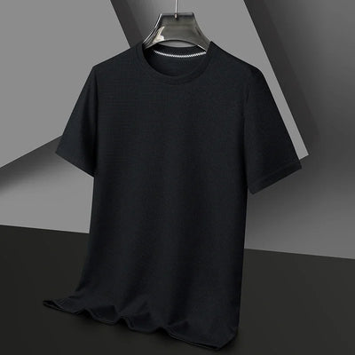 Stijlvol T-Shirt met Ronde Hals – Zomerse Comfort Pasvorm