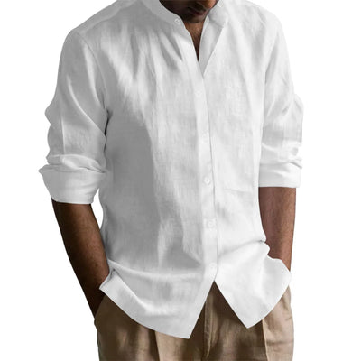 Moderne Effen Henley – Minimalistisch & Trendy