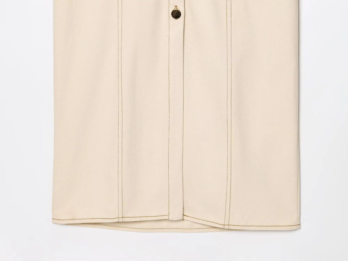 Moderne Jurk met Uitstraling – Geplooide Taille, V-Hals, Midi Lengte