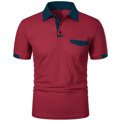 Heren Polo met Zak – Strak & Stijlvol
