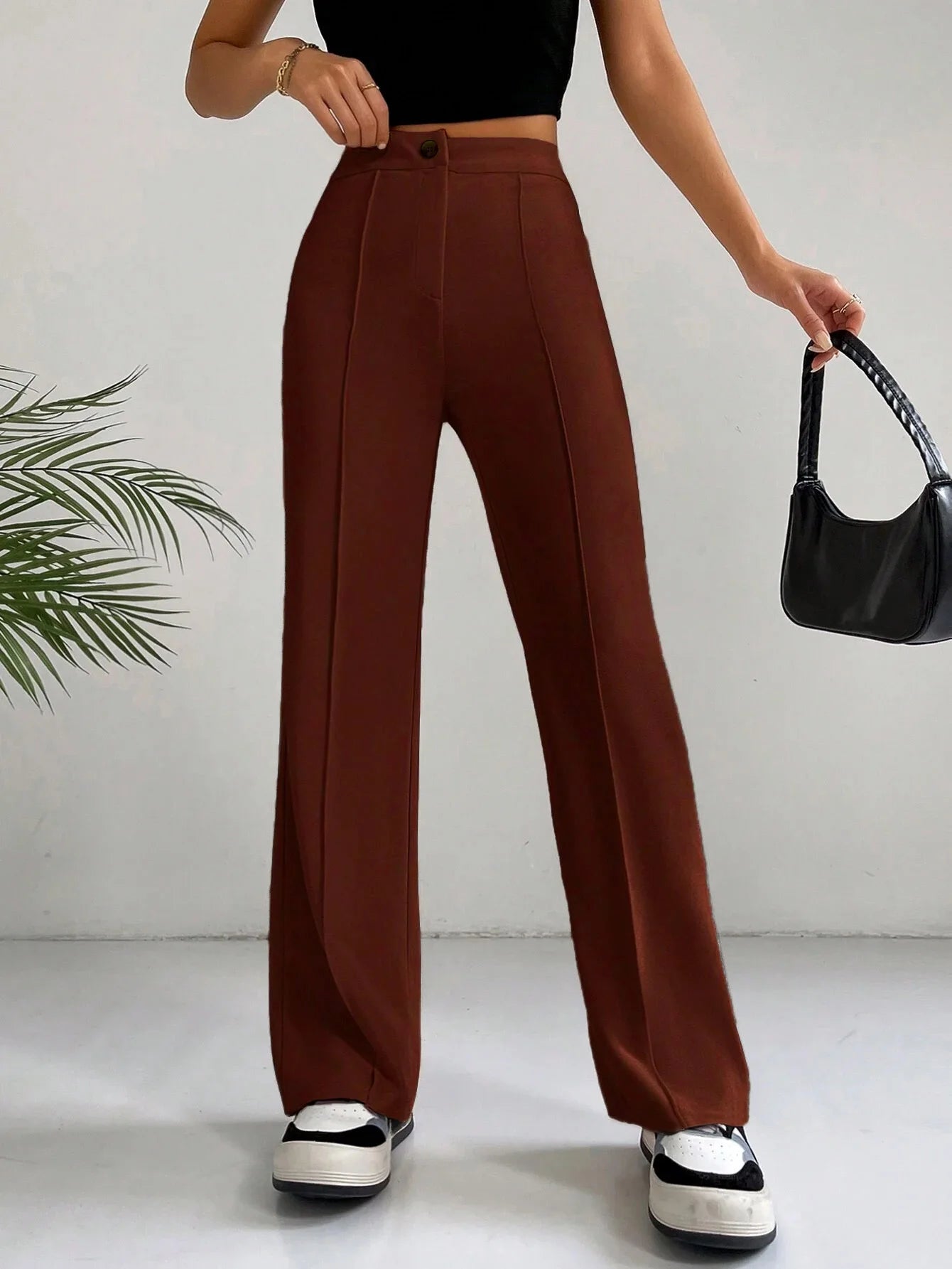 Elegante Rechte Broek – Modern Fit