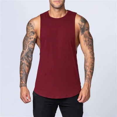 Trendy Spiertank voor Heren – Zomerse Gymlook