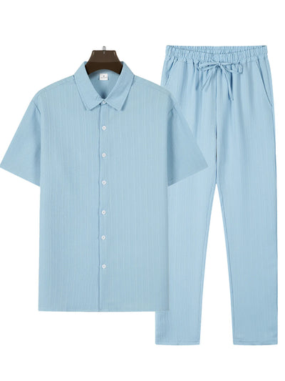 Stedelijke Klassieker – Overhemd & Broek in Tijdloze Stijl