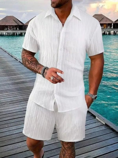 Stijlvolle Zomerset voor Heren – Effen Resortlook