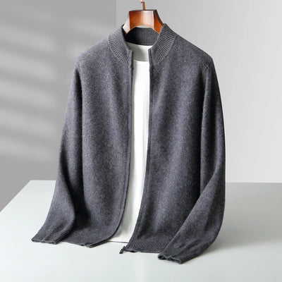 Cardigan met Opstaande Kraag – Strak & Warm