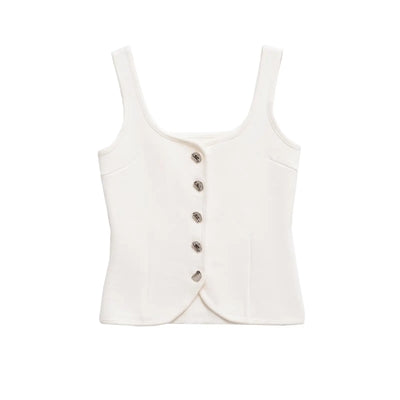 Chique Corsetstijl Top – Modern Casual