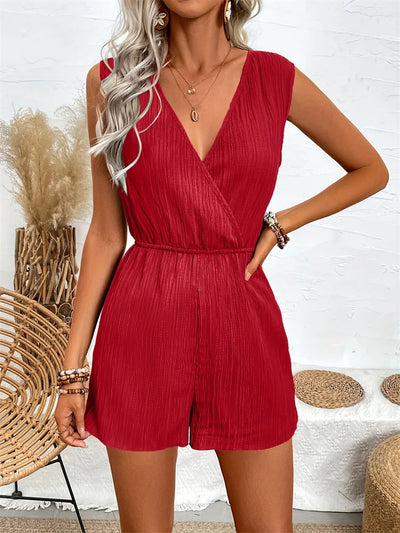 Minimalistische Zomer Jumpsuit – Mouwloos & Trendy