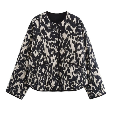 Herfst Statement Jas – Elegante Rand
