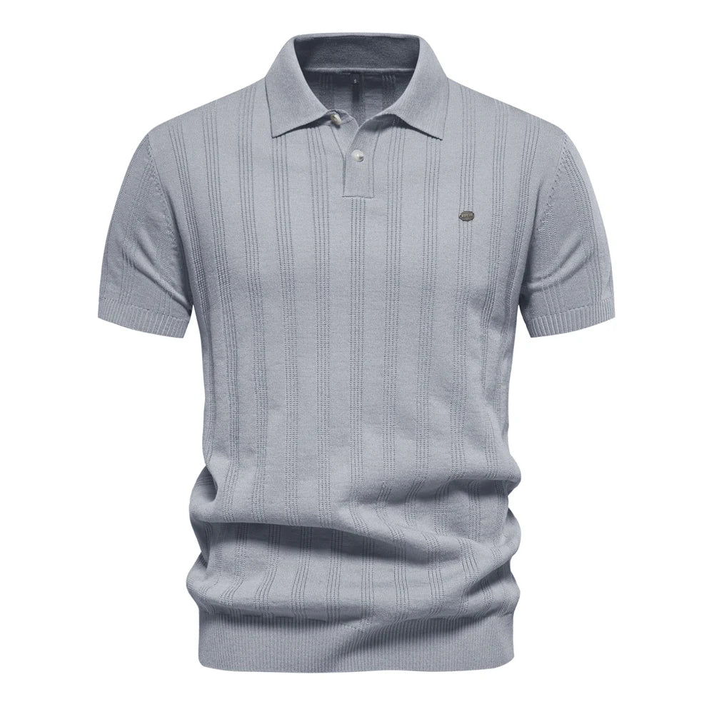 Moderne Geribde Polo – Moeiteloos Coole Look
