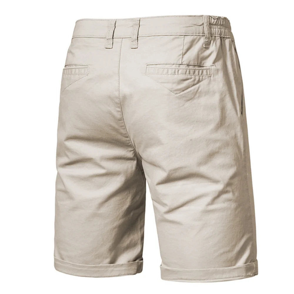 Heren Smart Casual Shorts – Zomerse Elastische Pasvorm