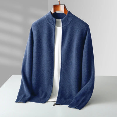 Cardigan met Opstaande Kraag – Strak & Warm