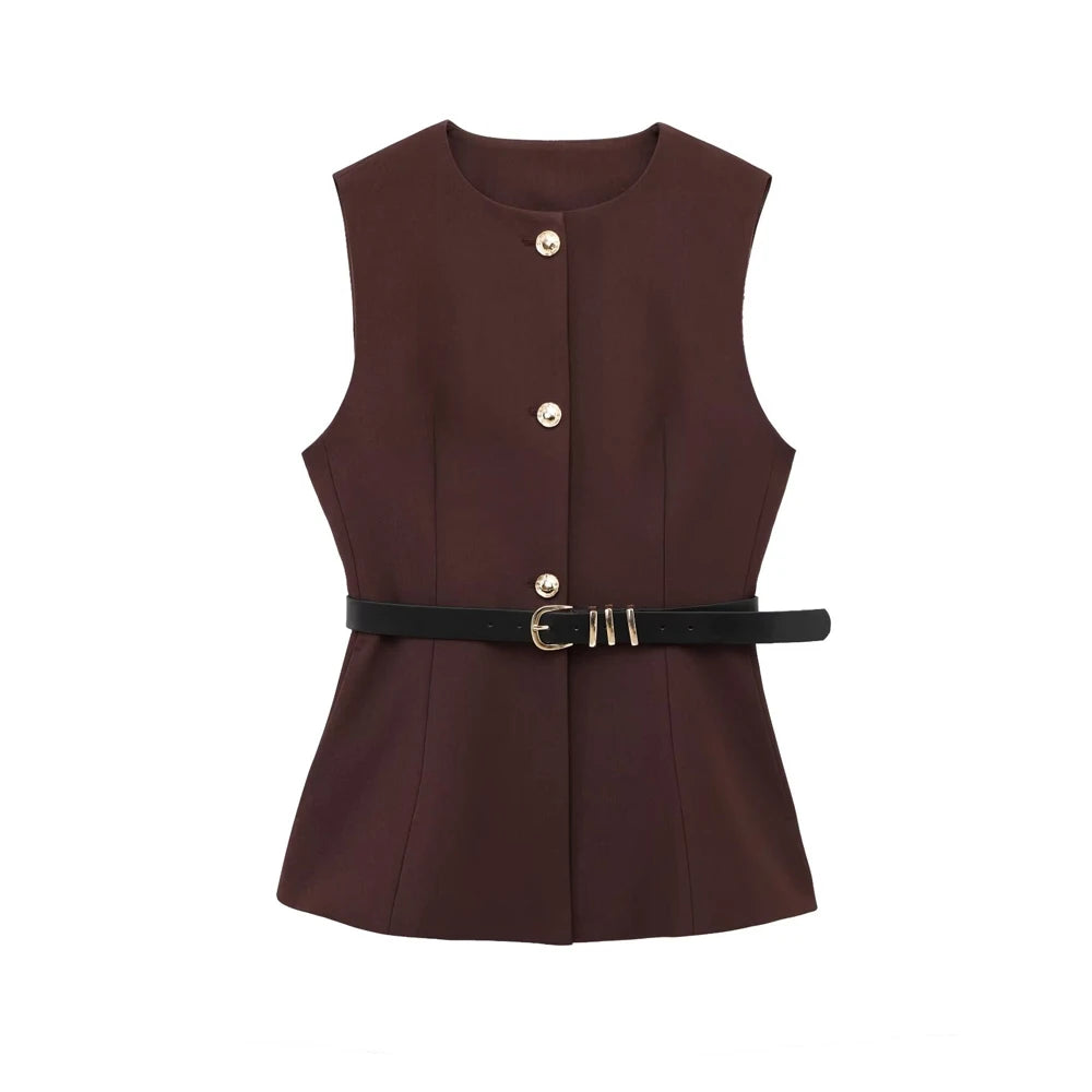 Elegante Mouwloze Bodywarmer – Modern & Stijlvol