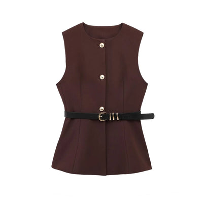 Elegante Mouwloze Bodywarmer – Modern & Stijlvol
