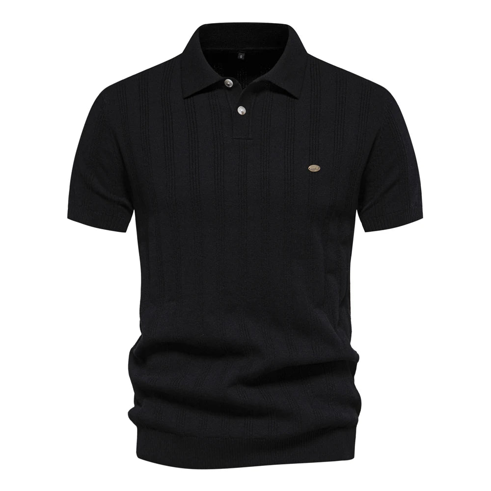 Moderne Geribde Polo – Moeiteloos Coole Look
