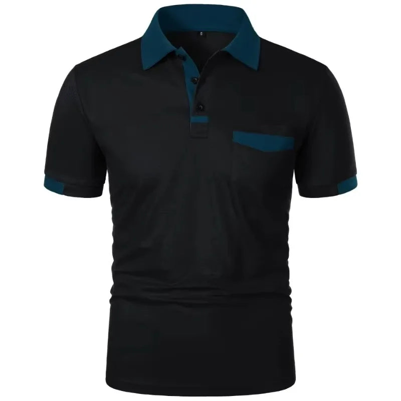 Heren Polo met Zak – Strak & Stijlvol