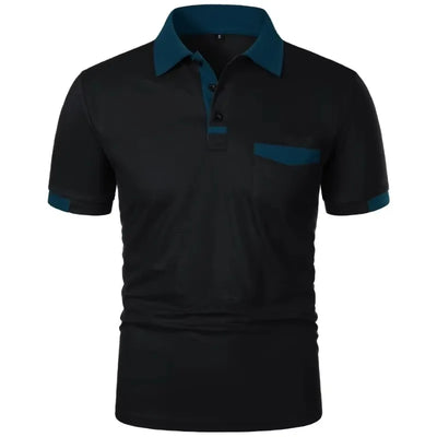 Heren Polo met Zak – Strak & Stijlvol