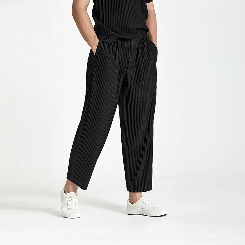 Heren Zomerbroek – Losse Straight Fit Streetwear Broek