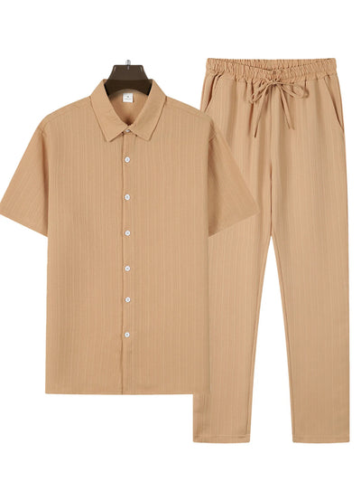 Stedelijke Klassieker – Overhemd & Broek in Tijdloze Stijl