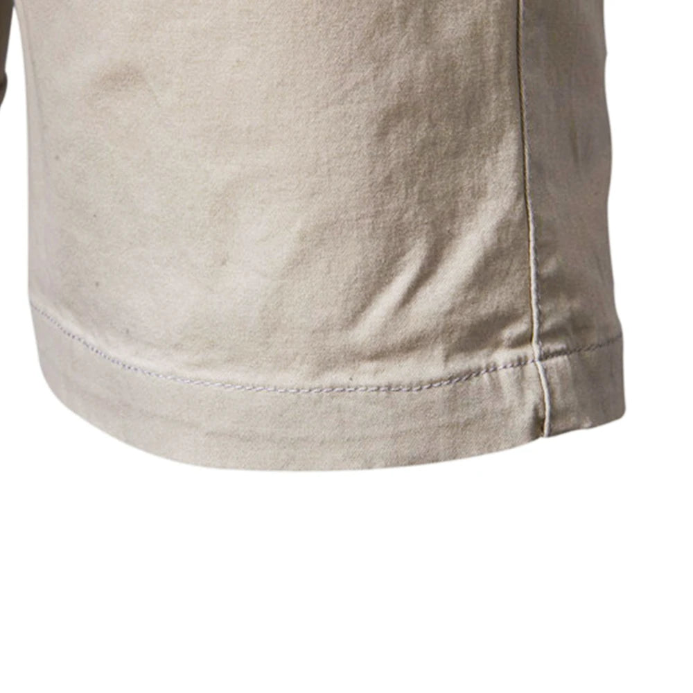 Heren Smart Casual Shorts – Zomerse Elastische Pasvorm