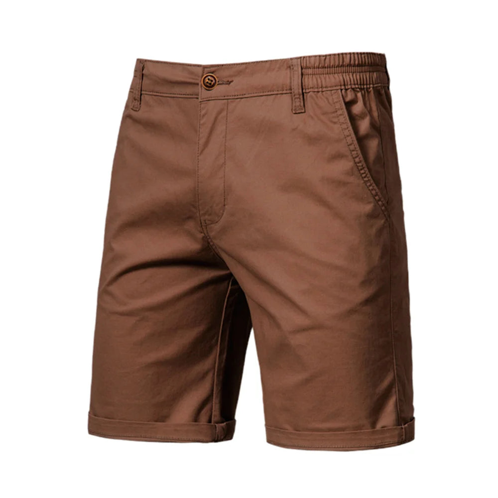 Heren Smart Casual Shorts – Zomerse Elastische Pasvorm
