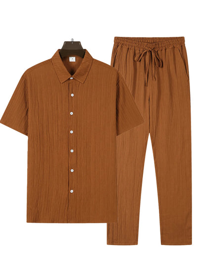 Stedelijke Klassieker – Overhemd & Broek in Tijdloze Stijl