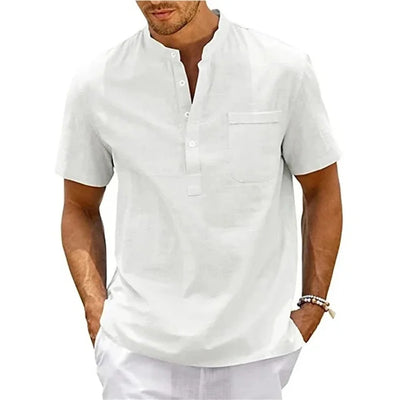 Casual Zomerhemd – Strakke Look, Streetwear Vibe